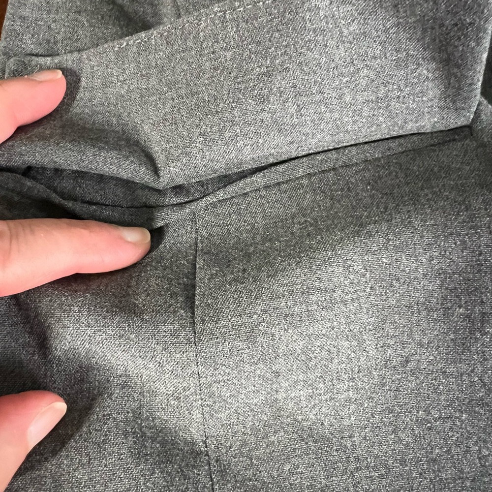 H&M Gray Blazer with Notched Lapels, Sz. XS Women’s Teen Juniors - Picture 11 of 12